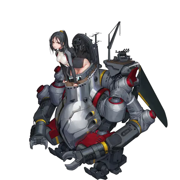 战舰少女R - 伊-400 - 正常立绘