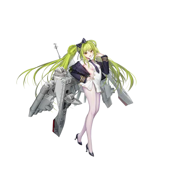 战舰少女R - 活泼(驱逐舰) - 正常立绘