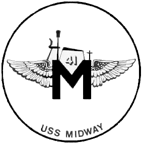 文件:USS Midway (CVB-41) old logo.png