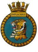 HMS Implacable, Royal Navy