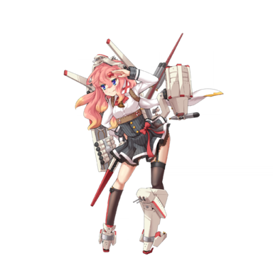 战舰少女R - 标枪·改 - 正常立绘
