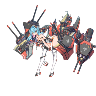 战舰少女R - 西弗吉尼亚·改 - 正常立绘