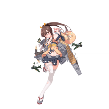 战舰少女R - 飞龙 - 大破立绘
