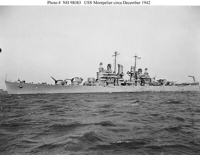 1942年12月刚刚服役不久的蒙彼利埃