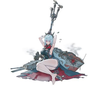 战舰少女R - 21工程 - 大破立绘
