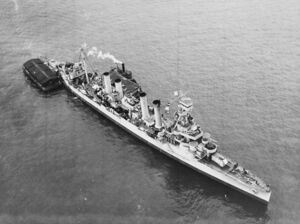 USS Omaha (CL-4) in New York Harbor, 10 February 1943 (19-N-40594).jpg
