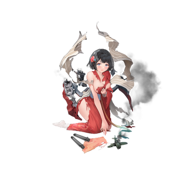 战舰少女R - 龙凤 - 大破立绘