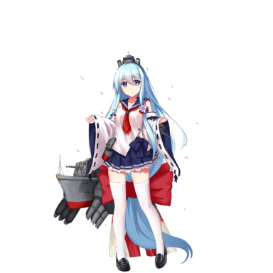 战舰少女R - 白雪·改 - 正常立绘