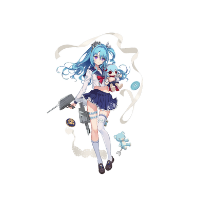 战舰少女R - 丛云 - 正常立绘