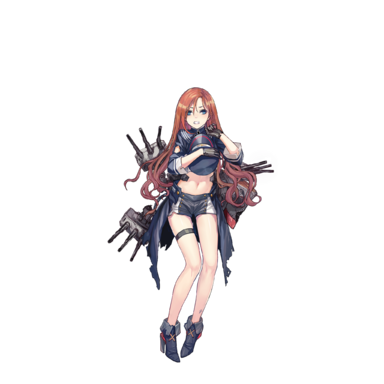 战舰少女R - 科隆·改 - 大破立绘