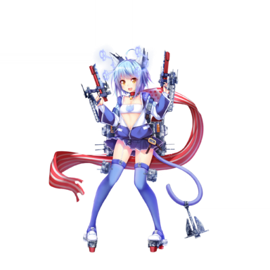 战舰少女R - 亚特兰大·改 - 正常立绘