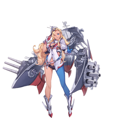 战舰少女R - 印第安纳 - 正常立绘