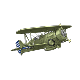 战舰少女R - 霍克3(志航机) - 战斗机