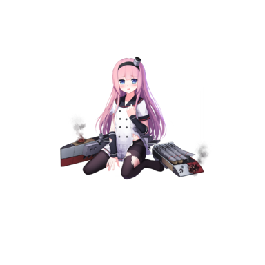 战舰少女R - Z17 - 大破立绘