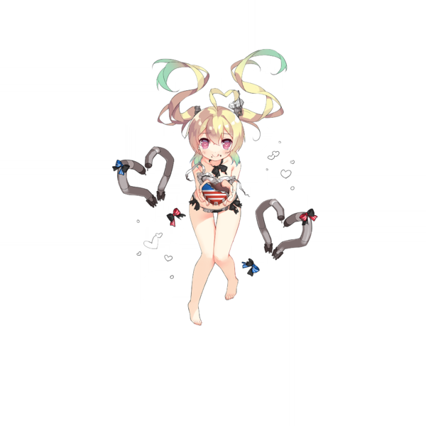 战舰少女R - 大青花鱼 - 换装 - 爱心厨娘 - 大破立绘