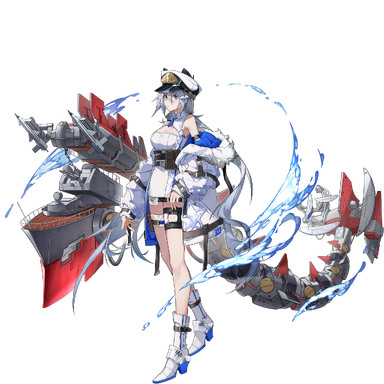 战舰少女R - 威武·改 - 正常立绘