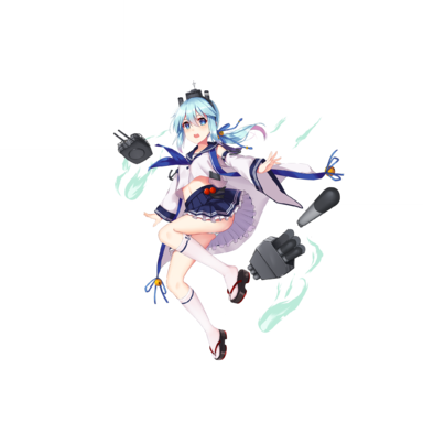 战舰少女R - 深雪·改 - 正常立绘