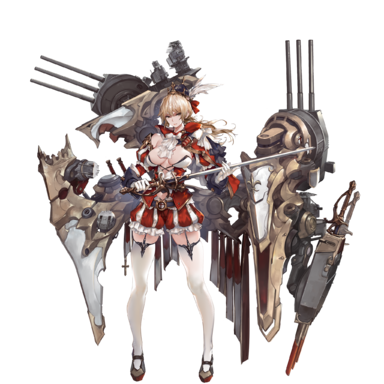 战舰少女R - 征服者 - 正常立绘