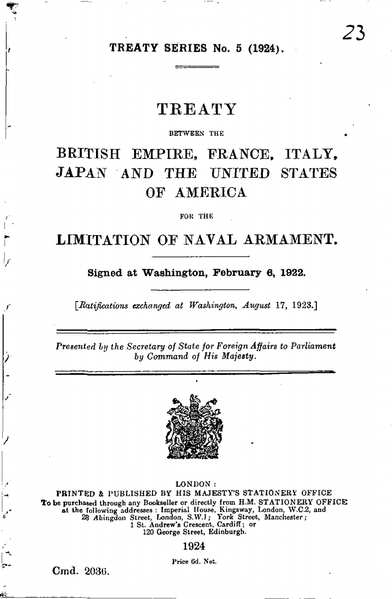 文件:Washington Naval Treaty-UK-Cover.png