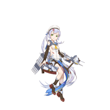 战舰少女R - 霍埃尔·改 - 正常立绘