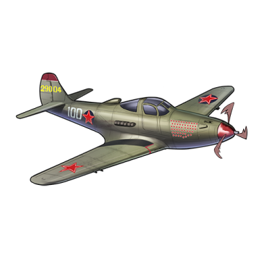 战舰少女R - P-39(波克雷什金机)_装备图标