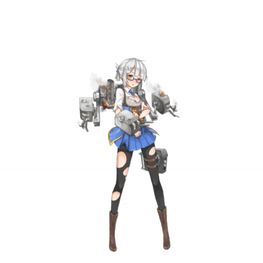 战舰少女R - 佩内洛珀 - 大破立绘