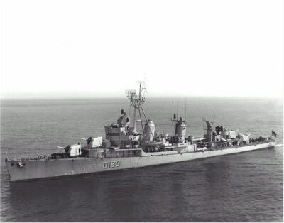 1966年3月的Z6号驱逐舰