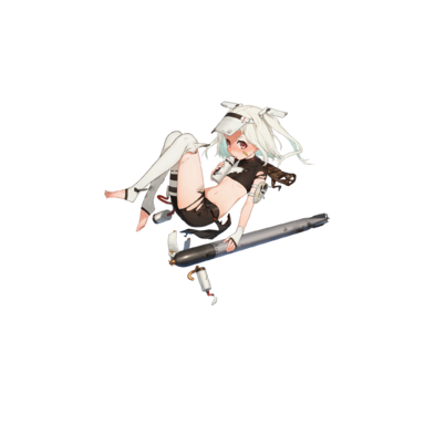 战舰少女R - U-1405 - 大破立绘