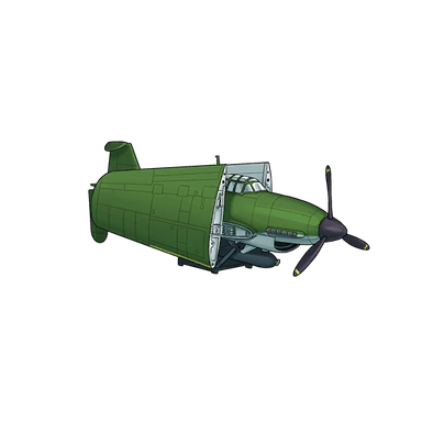 战舰少女R - “晴岚”攻击机（潜特） - 强化部件