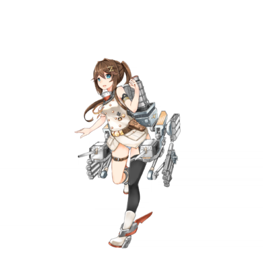 战舰少女R - Z1·改 - 正常立绘