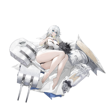 战舰少女R - 密西西比·改 - 大破立绘