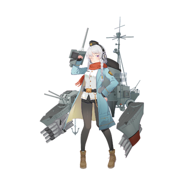 战舰少女R - Z24·改 - 正常立绘