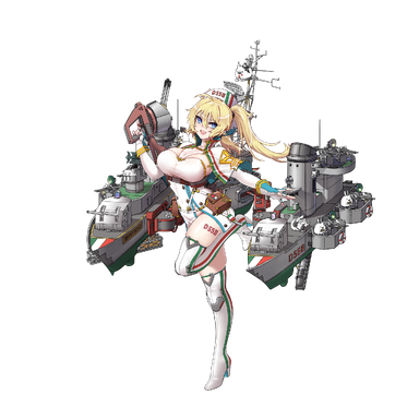 战舰少女R - 冲锋 - 正常立绘