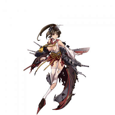 战舰少女R - 高雄 - 大破立绘