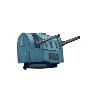 战舰少女R - 英国双联4.7英寸炮 - 小型主炮
