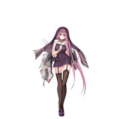 战舰少女R - 埃克赛特 - 正常立绘