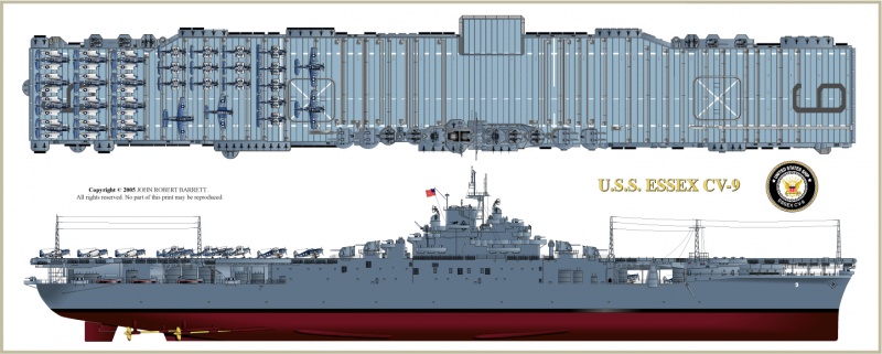 文件:USS Essex CV-9 print .jpg