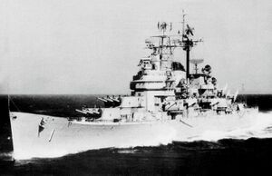 完成导弹化改造的波士顿号巡洋舰