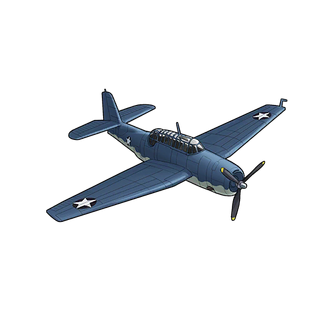 战舰少女R - TBF（VT-8） - 鱼雷机