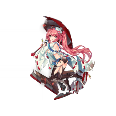 战舰少女R - 大凤·改 - 大破立绘