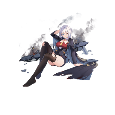 战舰少女R - 勇猛 - 大破立绘