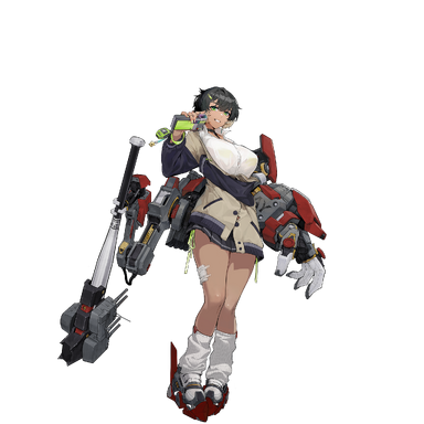 战舰少女R - 矢矧 - 正常立绘