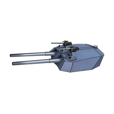 战舰少女R - 双联30厘米炮（k） - 中型主炮(重)