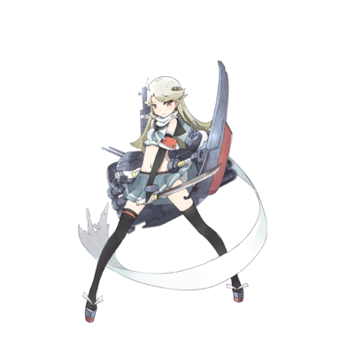战舰少女R - 凉月·改 - 正常立绘