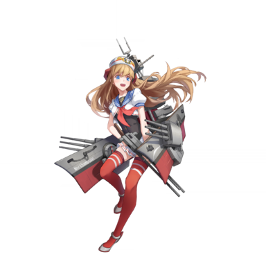 战舰少女R - 北安普顿·改 - 正常立绘