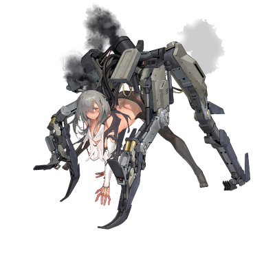 战舰少女R - 自豪 - 大破立绘