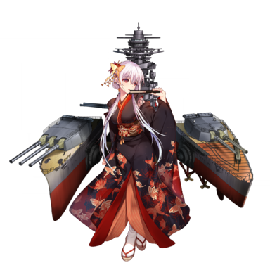 战舰少女R - 山城·改 - 正常立绘