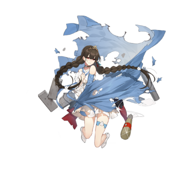 战舰少女R - 江原·改 - 大破立绘