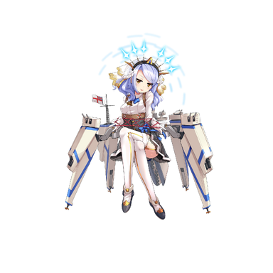 战舰少女R - 天后·改 - 正常立绘