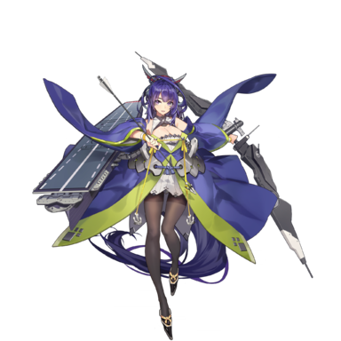 战舰少女R - 信浓·改 - 正常立绘